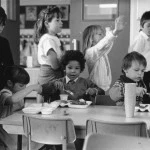 Primary School cafeteria lunch