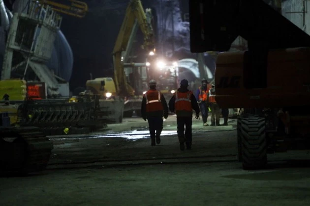 Construction Continues On New York's 2nd Avenue Subway