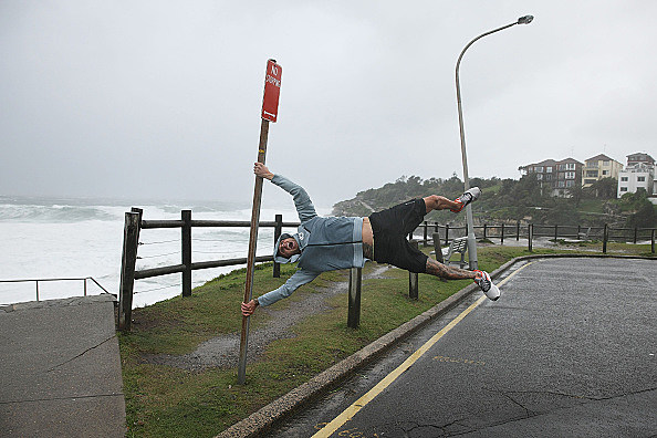 Damaging Winds And Heavy Rain Hit Sydney
