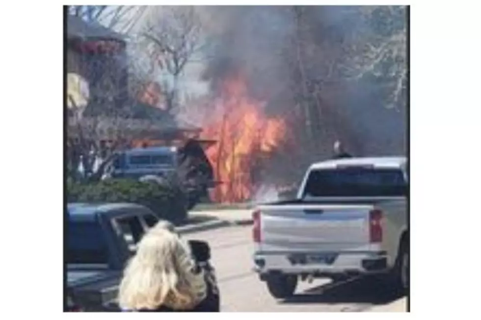 Cheyenne Multi-Structure Fire From Yesterday Caught On Camera